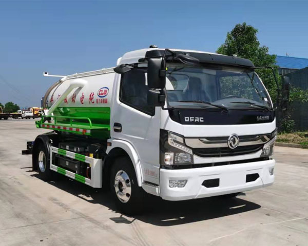 東風(fēng)多利卡6方純電動吸污車